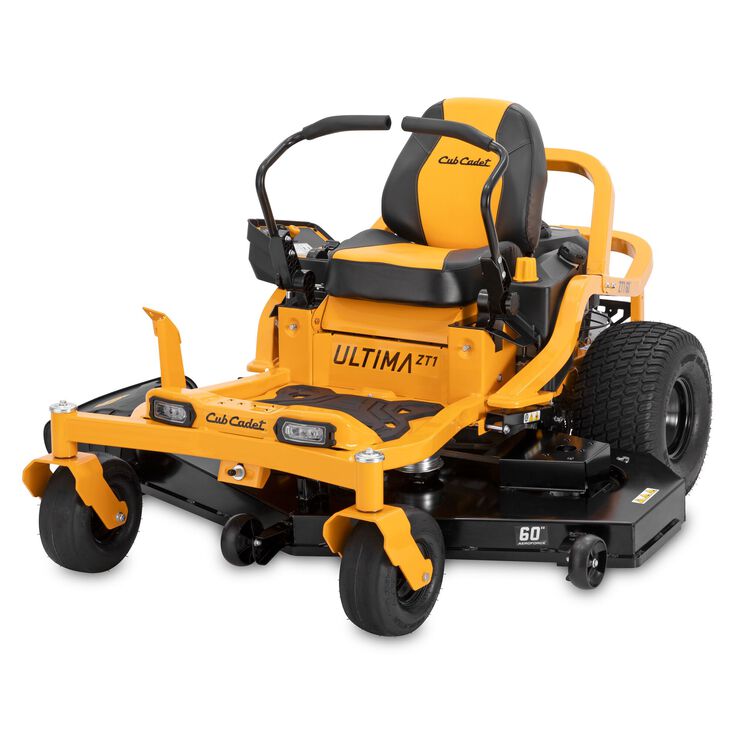Cub Cadet Ultima ZT1-60 in. 26 HP Gas Zero-Turn Mower, Kohler KT-Pro V-Twin OHV Engine, Dual Hydrostatic Transmission
