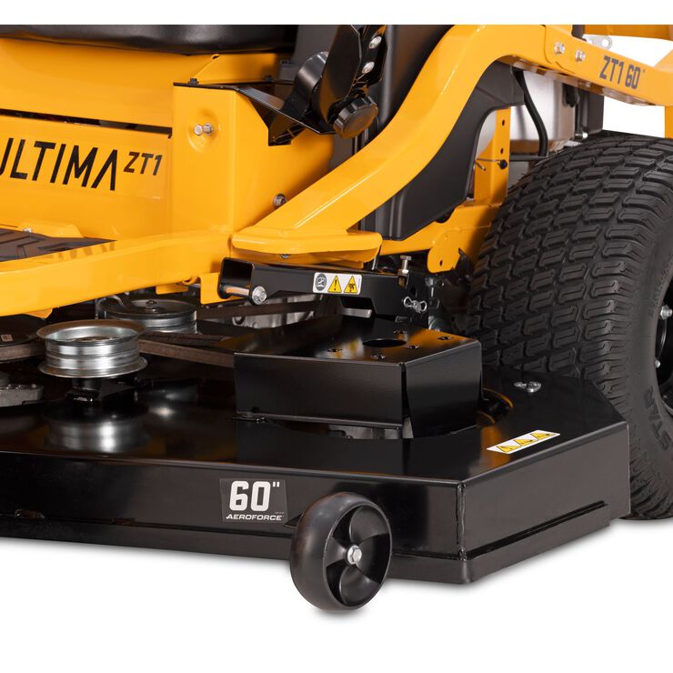 Cub Cadet Ultima ZT1-60 in. 26 HP Gas Zero-Turn Mower, Kohler KT-Pro V-Twin OHV Engine, Dual Hydrostatic Transmission