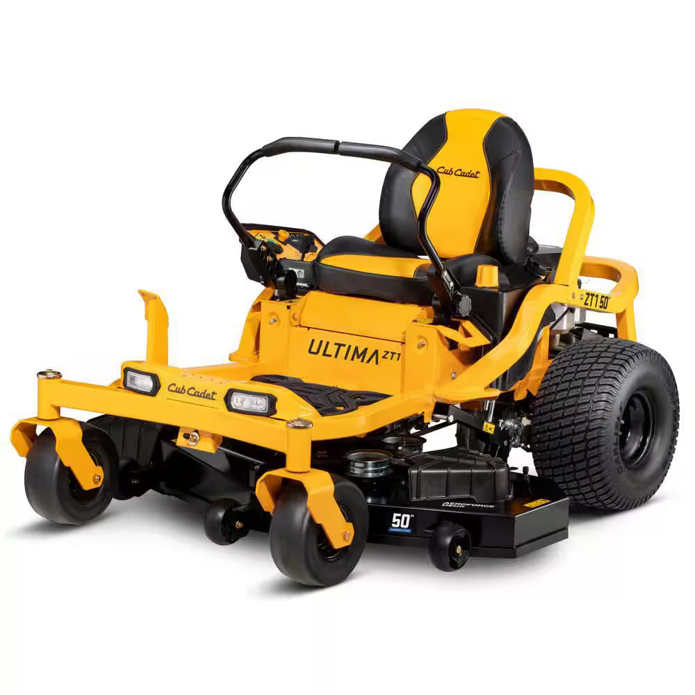 Ultima ZT1 50 in. Fabricated Deck 23HP V-Twin Kawasaki FR Series Engine Dual Hydro Drive Gas Zero Turn Riding Lawn Mower