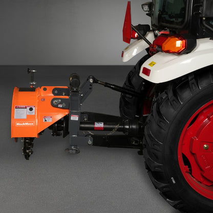 3-Point PTO Stump Grinder with 34 Carbide Teeth (PTO Shaft Included with Slip Clutch), for 15-45HP Tractor, SG24