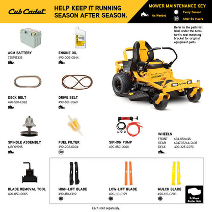 Cub Cadet Ultima ZT1 46 Zero-Turn Mower 