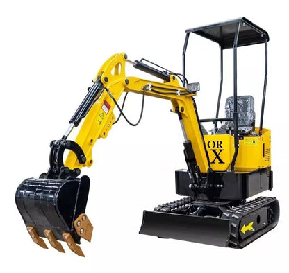 Mini Excavator 1 Ton Digger 13.5hp Gas Tracked Crawler B&S EPA Engine