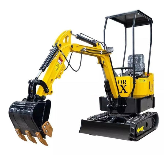 Mini Excavator 1 Ton Digger 13.5hp Gas Tracked Crawler B&S EPA Engine