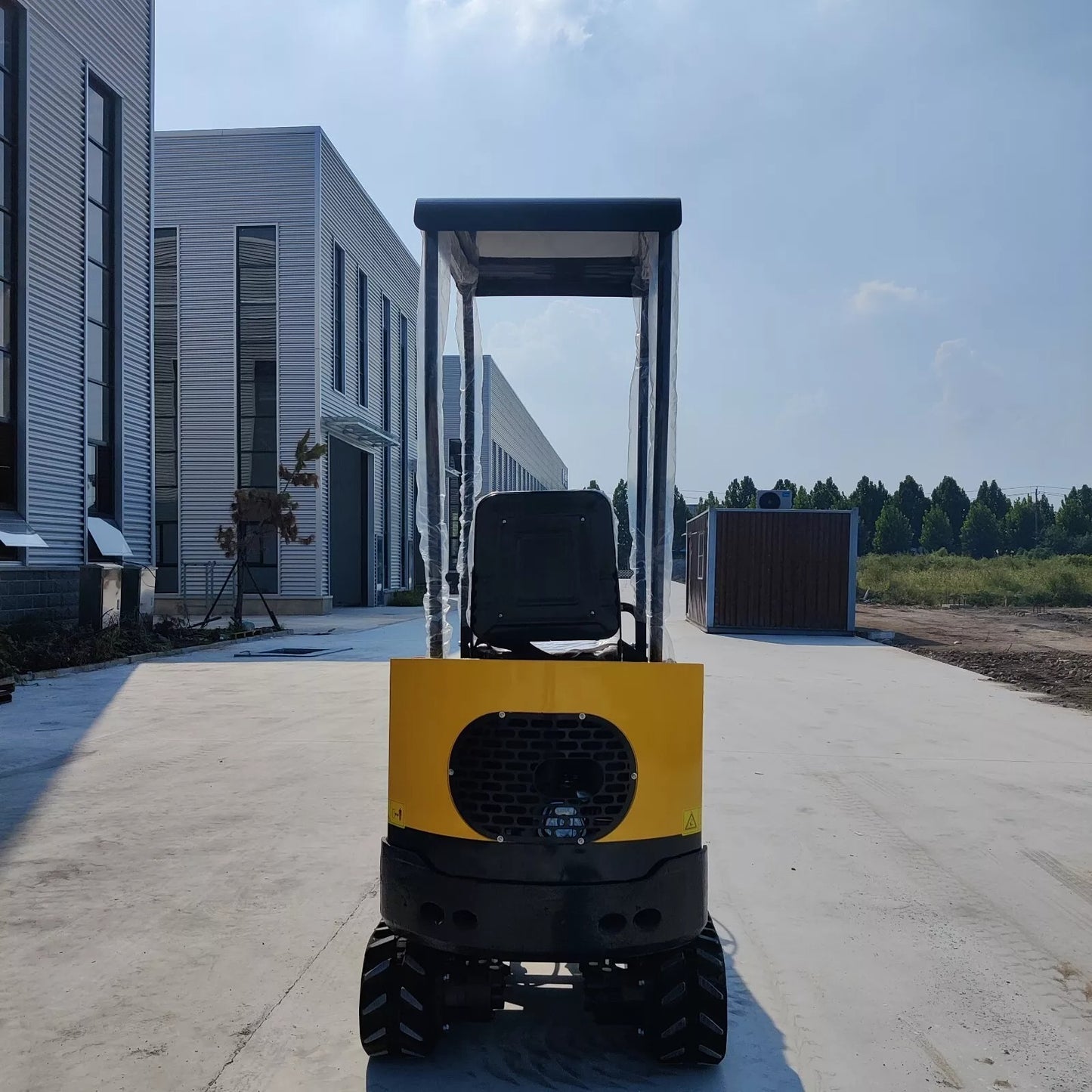 Mini Excavator 1 Ton Digger 13.5hp Gas Tracked Crawler B&S EPA Engine